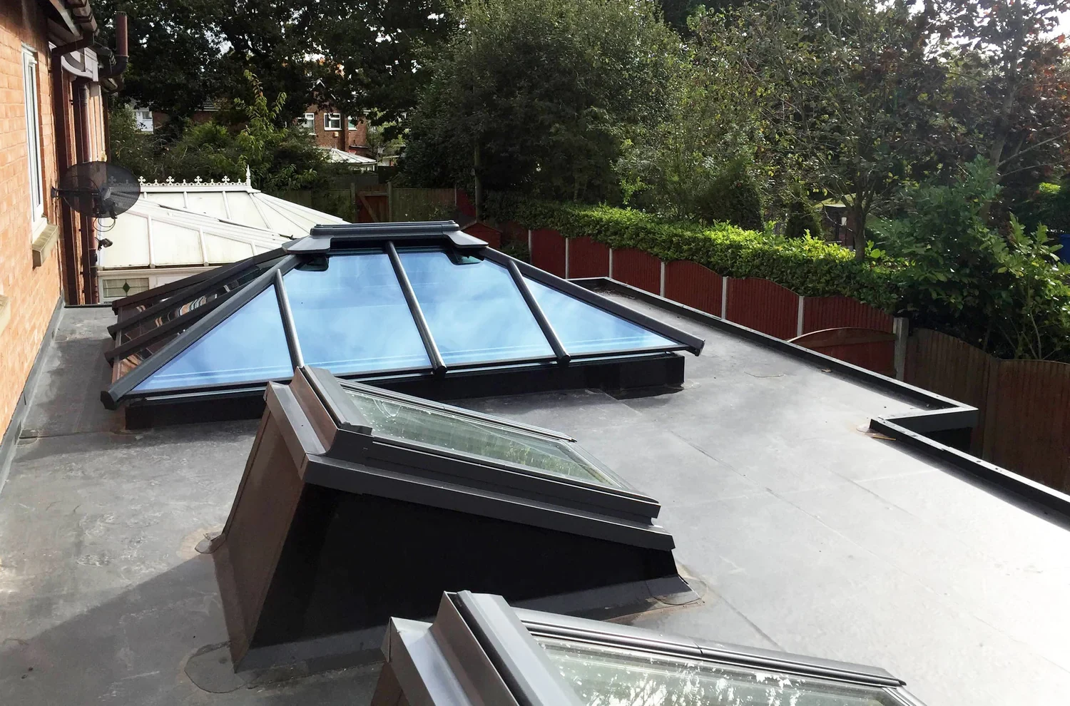 White EPDM Roofing in Bend, OR view 4