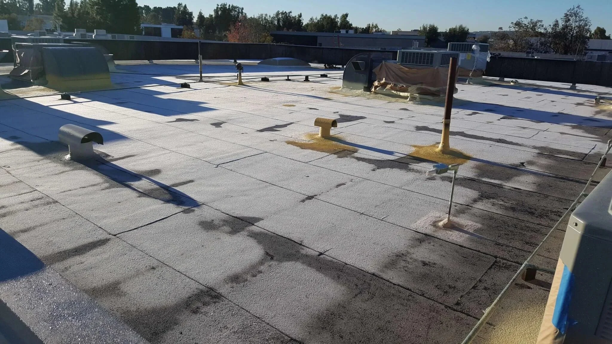 White EPDM Roofing in Bend, OR view 3