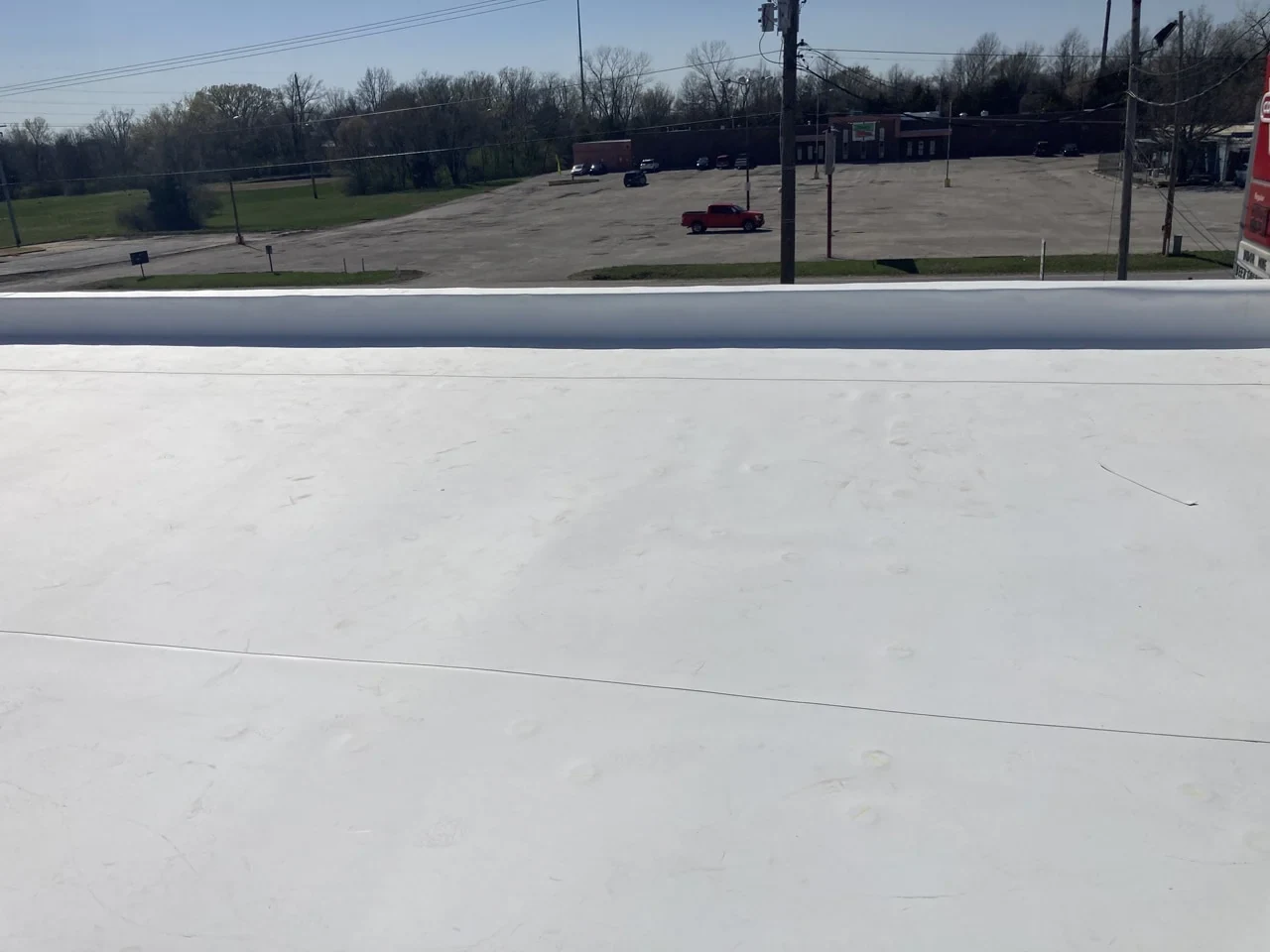 White EPDM Roofing in Bend, OR view 1